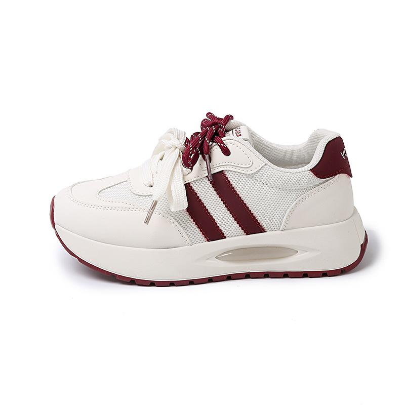 Наступая на дерьмо вафли с тонкой талией туфли Forrest Gump женские весна 2025 новые популярные повседневные туфли для папы на платформе