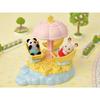 Miniature Figurines - SYLVANIAN FAMILIES - Starry Carousel with Baby Panda