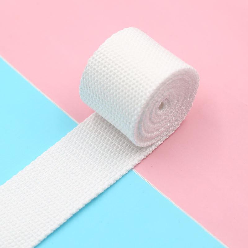1 Roll Medium Heavy Weight Cotton Webbing - 8 Colors To Choose