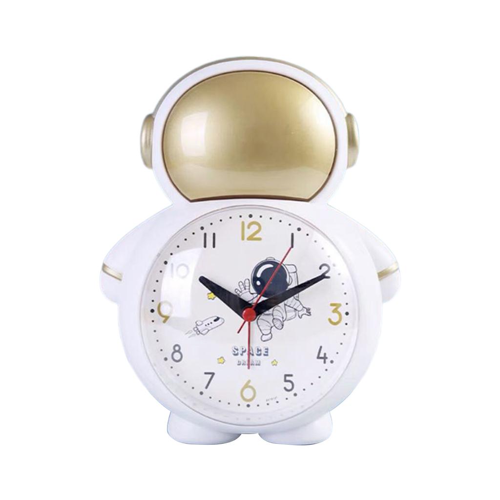 Электронный настольный будильник, астронавт, немые настольные часы, украшения с подсветкой, студенческие детские украшения для спальни, дома