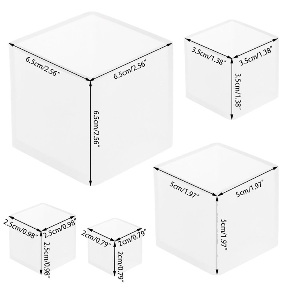 Квадратная подвеска Кристалл смола форма силиконовая форма кубические формы инструменты для изготовления ювелирных изделий