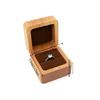 Retro Wood Rings Box Exquisite Ring Earring Holder Simple Earrings Display Tray  Desk