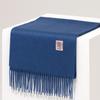 RECLOW RECLOW LAND 100% Cashmere Muffler Blue