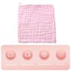 Baby Washcloth Soft Absorbent Baby Bath Towel Square Gauze Facecloth Face Wash Wipe Hand Newborn Infants Kids Girls and Boys Handkerchief