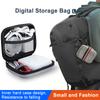 IMAK Цифровая сумка для хранения Внешний аккумулятор Кабель для передачи данных Зарядное устройство Электронные аксессуары Портативный чехол,Размер: L