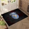 Raccoon Police Department (1) Office Rug Elegant Floor Rug for Office Living Room Bedroom and Indoor Home Spaces