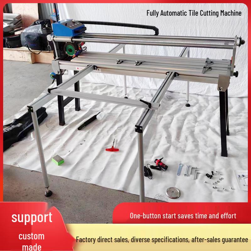 Fully Automatic 45° Tile Cutting and Beveling Machine