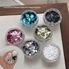 Mini Round Polka Dot Glitter Nail Art Decorations DIY Round Sequined Patchwork Nail Art  Salon Use