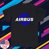 Мужская черная одежда Airbus Aircraft Company Размеры S-5XL
