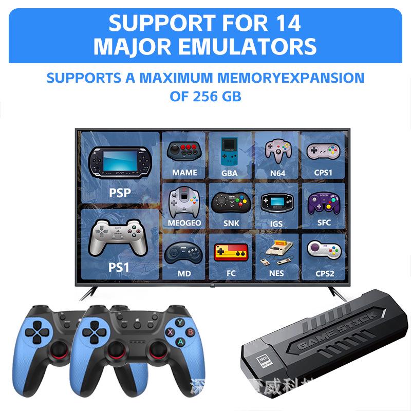 Selected Model X2 Blue GD10 4K Gaming Console with Dual Wireless HD Connection