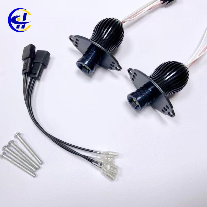 Светодиодные ангельские глазки дневные ходовые огни для фар BMW E90 E91