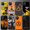 Чехол для игрового телефона Half Life для Iphone 11 12 Mini 13 14 Pro Xs Max X 8 7 6s Plus 5 Se Xr Shell