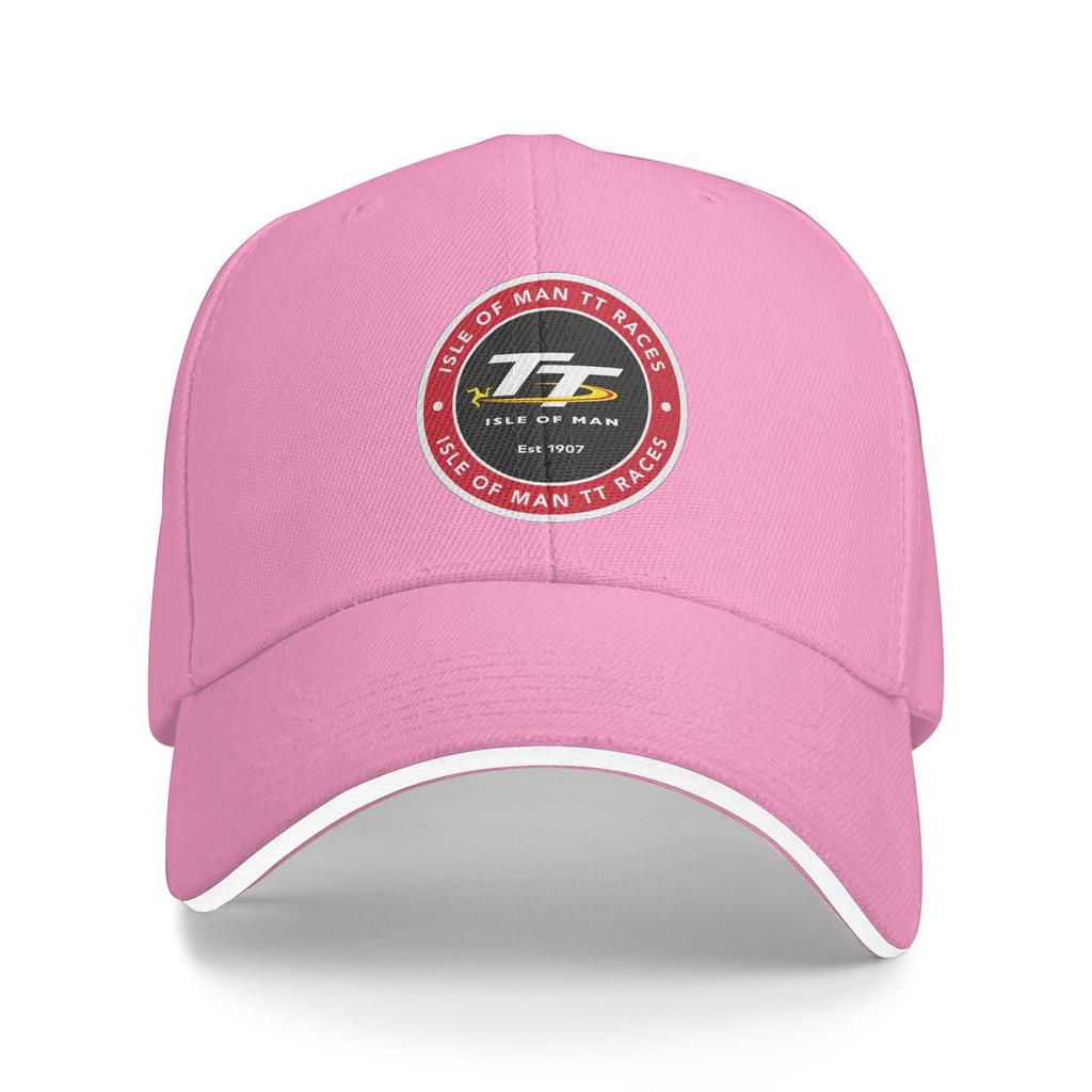 Custom Fashion Isle of Unisex TT Baseball Cap Women Unisex Adjustable Unisex Motorcycle Racing Car Dad Hat Outdoor