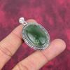 Кулон с зеленым авантюрином, ювелирные изделия из стерлингового серебра 925 пробы, подвеска с драгоценным камнем, подарок для нее, изящные ювелирные изделия ручной работы