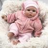 22'' 55 см милые куклы-реборн для девочек мягкие PP хлопок набивные тканевые тела новорожденные куклы настоящие Bebe Reborn Bonecas малыш день рождения Briquedo