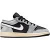Jordan Air 1 Low SE Удобные Универсальные Низкие Детские Кроссовки Унисекс Кроссовки Черный Серый HQ2021-012