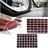 48pcs 25MM Bike Tire Repair Rubber Puncture Patch No Glue Bicycle Tyre Kit