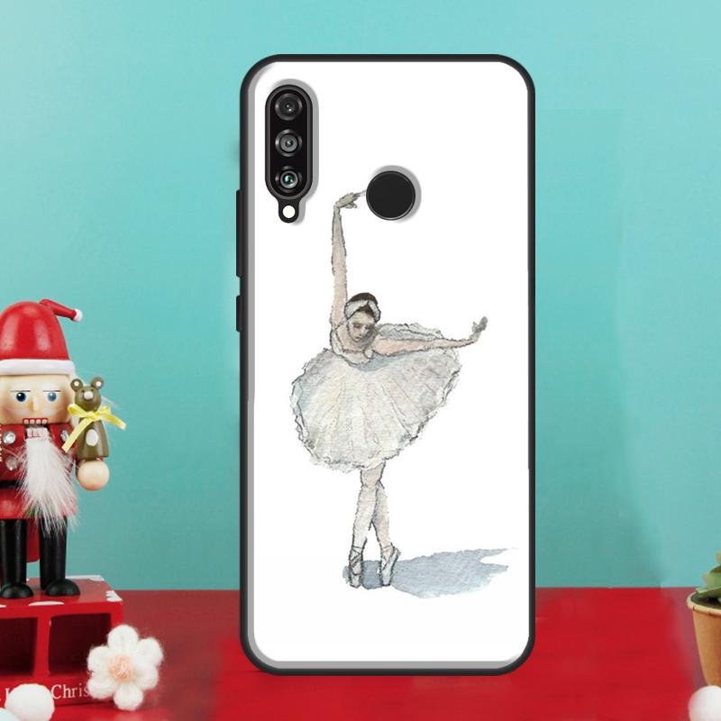 Чехол Swan Dance Ballet для Huawei Nova 9 10 SE 12i 12s 11i 8i Y90 Y60 Y70 Y72 Y73 Y61 Y91 P60 Pro P30 P40 Lite