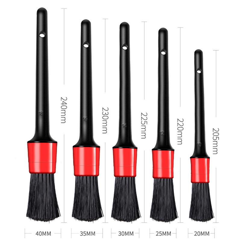 Detailing Brush Set Car Cleaner Brushes For Car Cleaning Detailing Accessories Dashboard Air Outlet Wheel Brush Wash