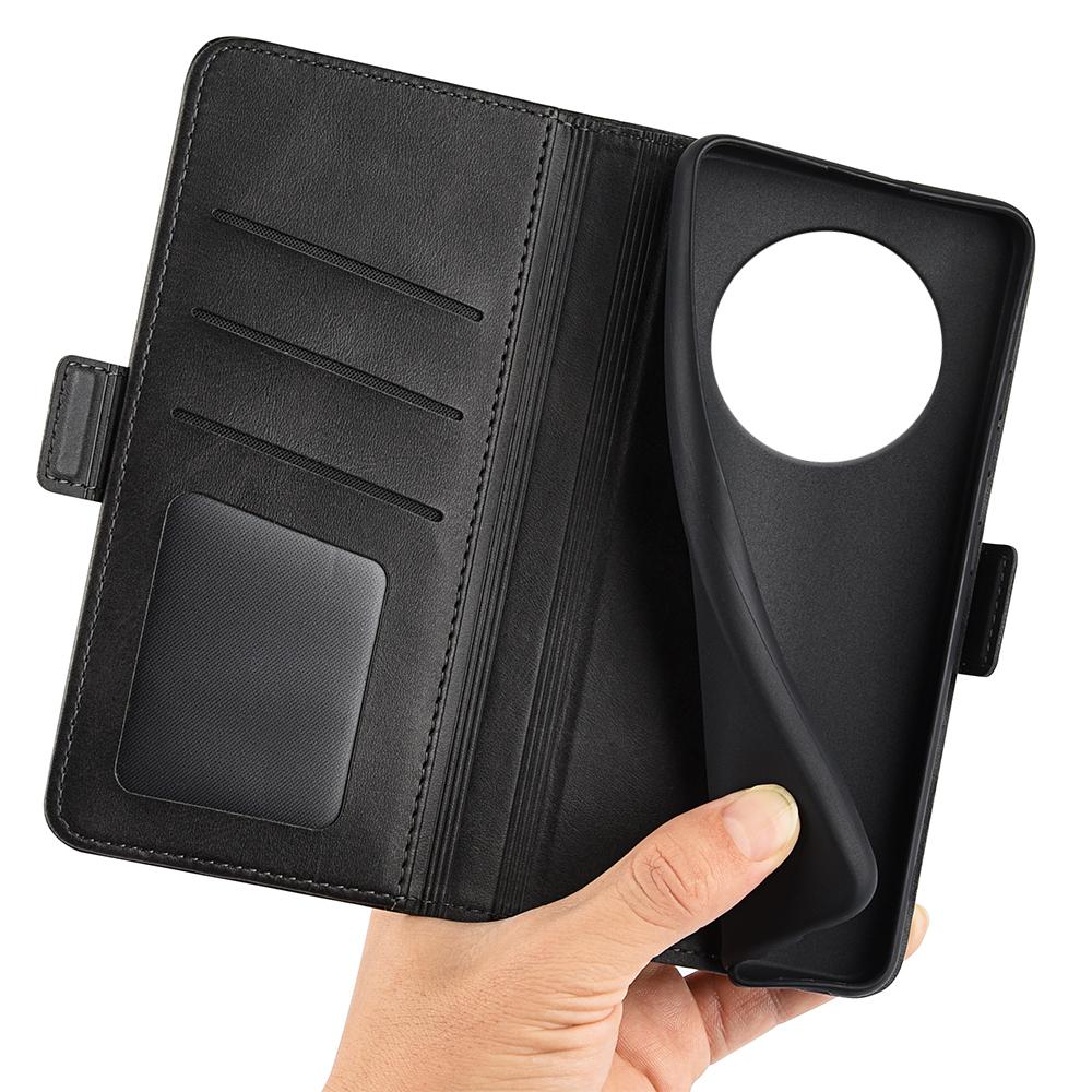 Чехол-подставка для Realme 14 Pro 5G, кошелек из кожи с текстурой теленка, чехол для телефона