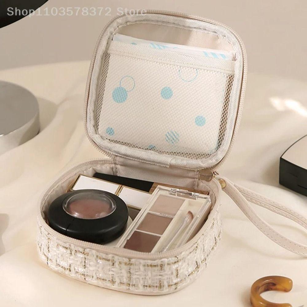 Large Capacity Storage Pouch French Style Toiletry Bag Fashion Makeup Bags Outdoor Travel