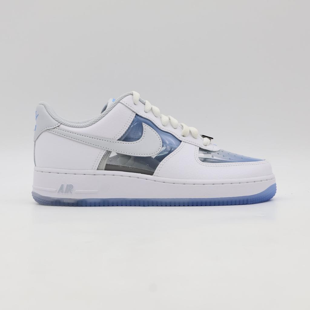 IB5724-100 Nike Air Force 1 Low Белый и Университетский Синий (Мужской)