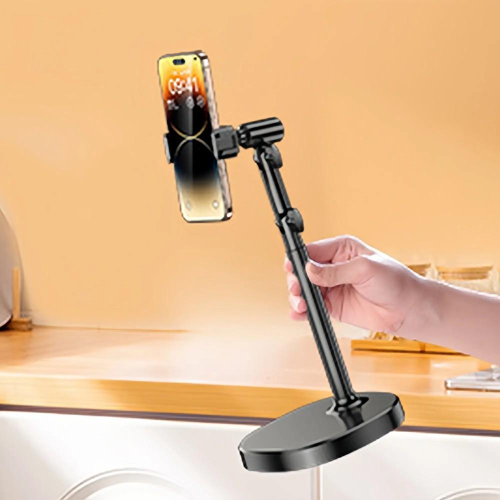 360° Rotate Desktop Phone Holder Stable Base Mobile Phone Bracket Live Learning