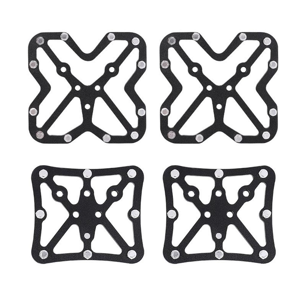 Велосипедные педали без зажима 1 пара адаптер для педалей из алюминиевого сплава адаптер для педалей велосипеда адаптеры для платформ шипы педали