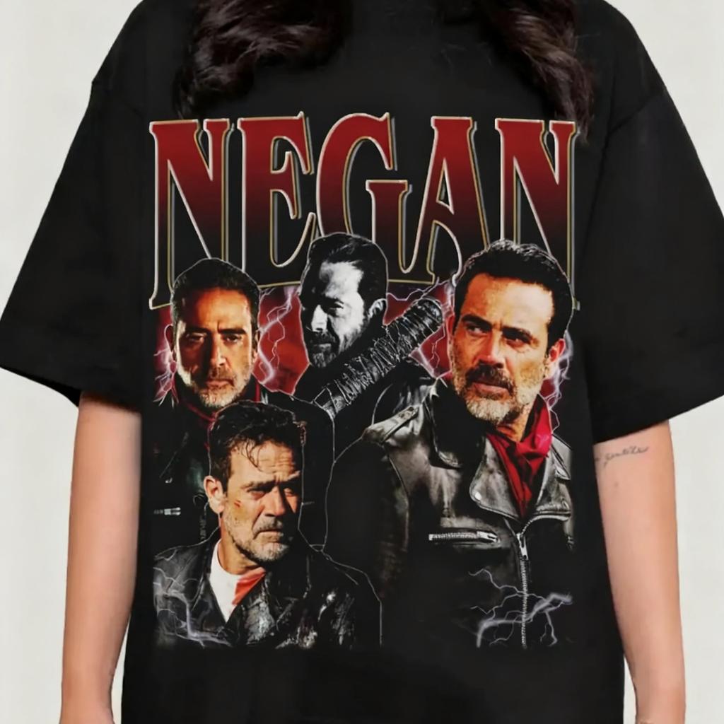 Мужская футболка The Walking Dead Летний новый стиль Подходит как для мужчин, так и для женщин Повседневная футболка