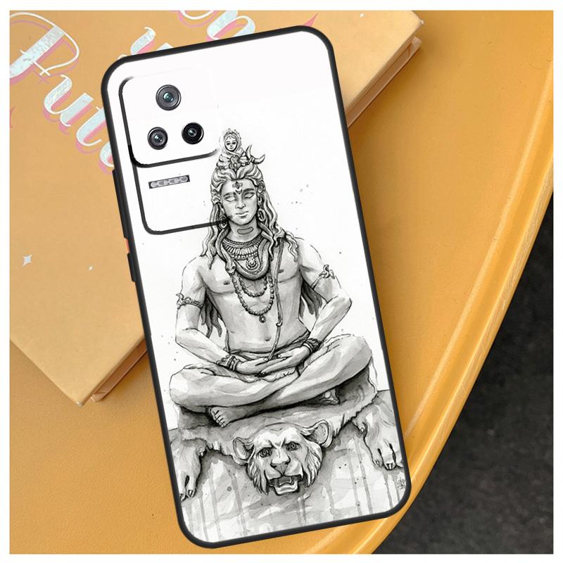 Lord Shiva Hindu God Buddha India Funda For Xiaomi 17 Pro Max 14 15 Ultra 13T 14T 15T POCO X7 X5 X6 Pro F5 F6 F7 F8 Ultra Case