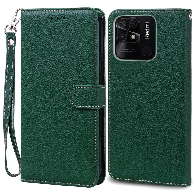 Для Xiaomi Redmi 10C чехол Роскошный кошелек флип чехол для Redmi 10C чехол для телефона с держателем для карт кожаный чехол для Redmi 10C Fundas