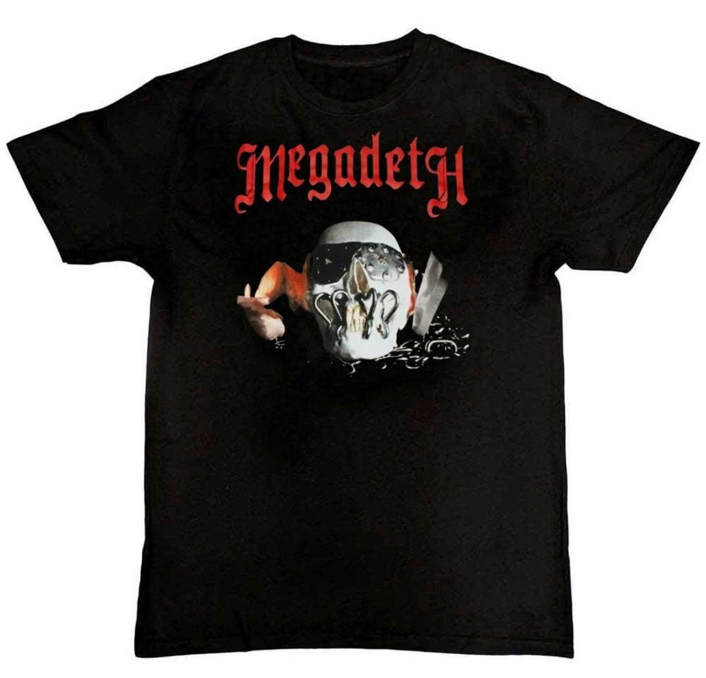 Мужская футболка Megadeth 'Killing Is My Business'85 с графическим принтом