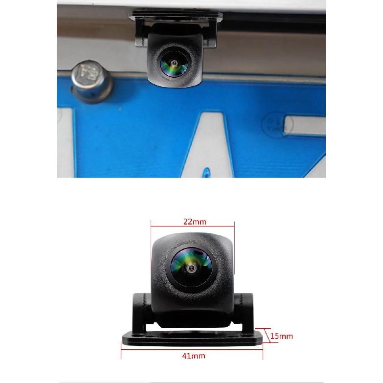 4K AHD 1080P Vehicle Rear Front Side View Camera CCD 180" FishEye Night Vision Waterproof Car Reversing Back Up Camera Universal