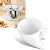 Прочная пластиковая воронка для муки для стационарного миксера KitchenAid, Защищенная от проливания, Удобная для наливания, Безопасная для пищевых продуктов, для муки и яиц