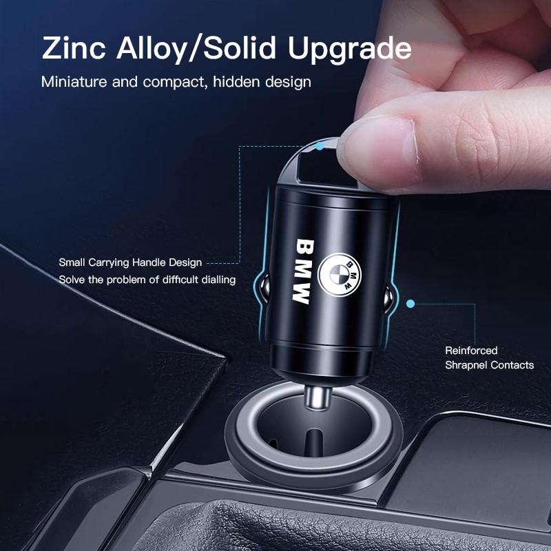 Для BMW X1 X2 X3 X5 X4 X6 X7 iX3 F20 F10 F07 E70 Автомобильное зарядное устройство USB Type-C для телефона Скрытая быстрая зарядка Преобразователь Штекер Автомобильная наклейка WEJKM1