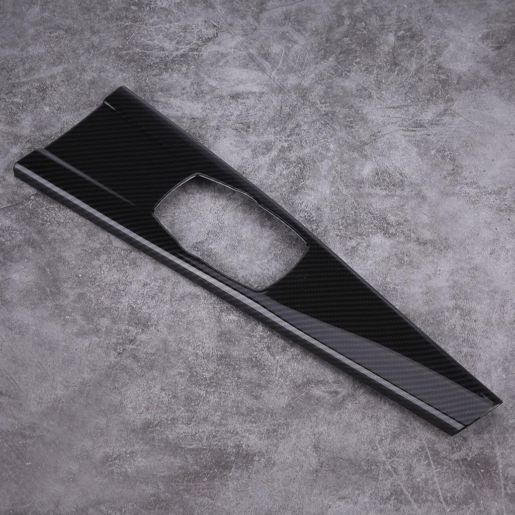 Carbon Fiber ABS Interior Multimedia Panel Cover Trim Lefthand Driving for 3 Series F30 F34 4 Series F33 F36