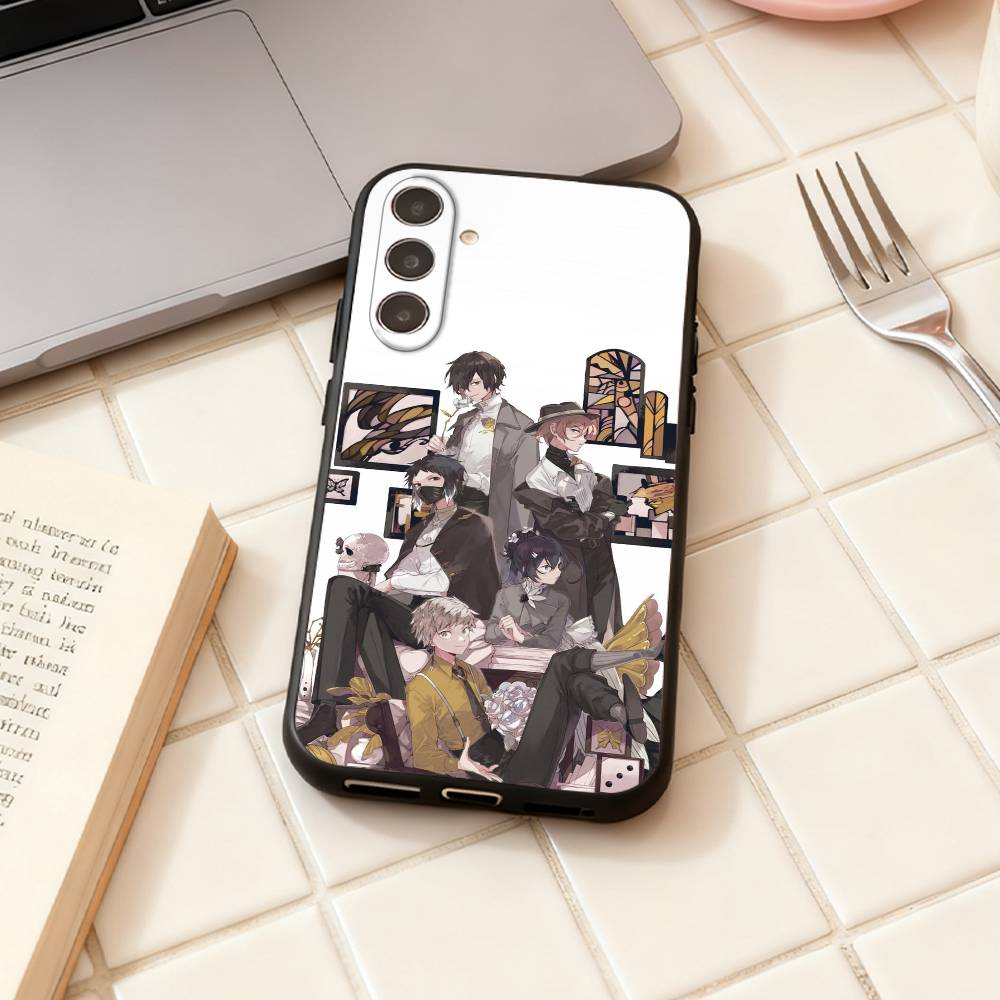 HOT Animer B-Bungou Stray Dogs  phone Case For Samsung Galaxy A73,A72,A71,A70,A53,A52,A51,Others Soft Black Shell