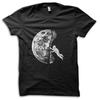 Космонавт Человек Посещающий Луну Ракета НАСА Забавная Гиковская Футболка M5870