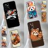 Чехол для телефона Красная Панда Для Samsung Galaxy A14 A24 A34 A54 A13 A33 A53 A73 A12 A22 A32 A52 A51 A71 A52S