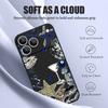 Чехол со звездным леопардовым узором и диско-шаром Для iPhone 17 Pro Max Магнитный Для Magsafe Силиконовая крышка Для iPhone 16 Pro Max Funda iPhone 15 14 13 12 11 16E