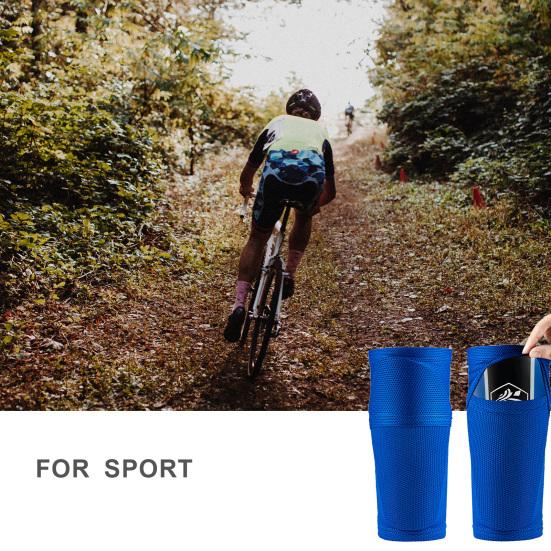 1 пара футбольных рукавов для защиты голени, высокая эластичность, бесшовные, нескользящие, ударопрочные, взрослые, подростки, футбольные носки, экипировка для спорта на открытом воздухе