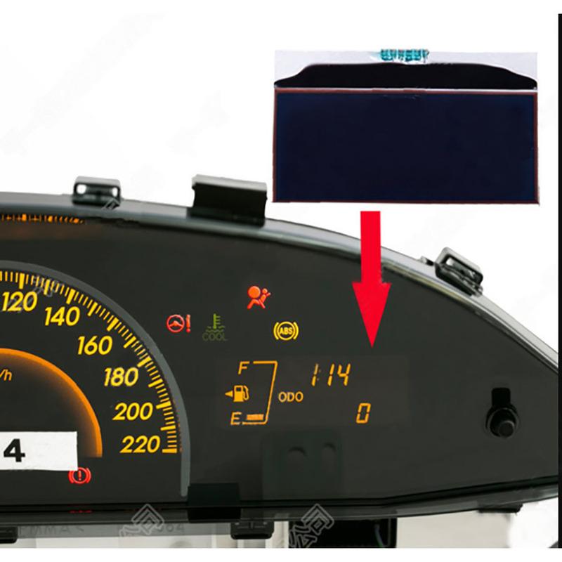 For Toyota Yaris LCD Screen Dashboard Black Display Capabilities Cluster Instrument Replacement