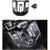 Накладка на панель коробки передач автомобиля, внутренняя рамка, накладка на ручку переключения передач, аксессуары для украшения интерьера автомобиля для Honda CRV CR-V 2017 2018     (Персиковый лес