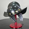 Spanish Morion Conquistador Helmet with Stand 16th-century Blackened Steel Helmet Medieval Knight Hand Forged Armor Helmet