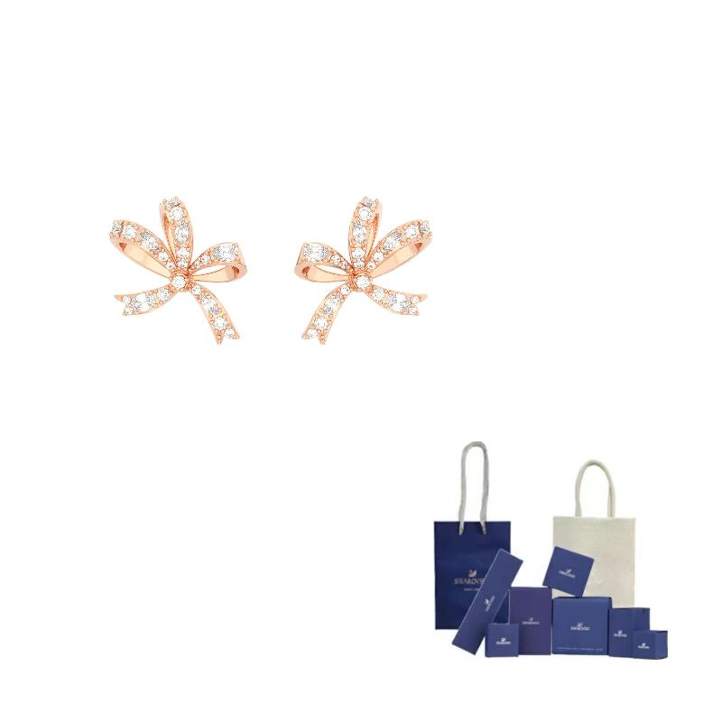 Previous Season Hyperbola bow stud earrings