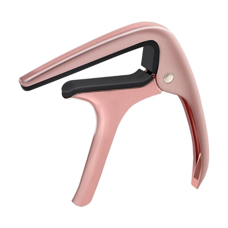 Metal Guitar Capo Easy to Carry Recording Studio Spring Clamp Capo Perfect for Beginners and Professional Player