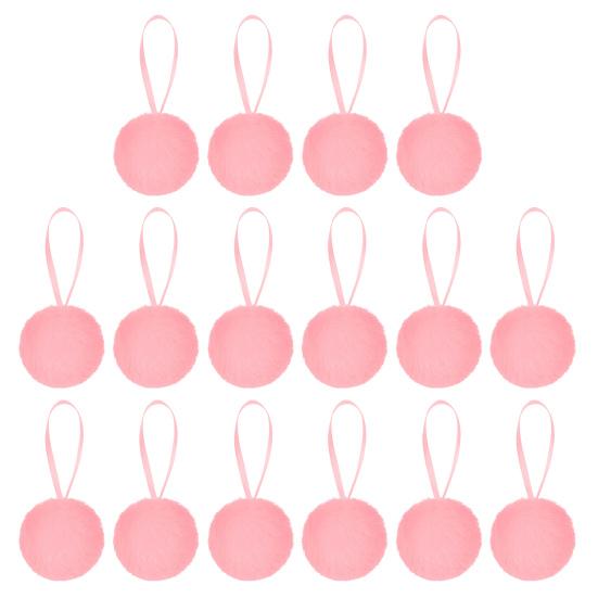 12/16 шт. пушистые рождественские шары, плюшевые искусственные меховые эльфийские шары, помпоны для рождественской елки, украшения для вечеринок