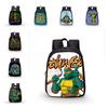Детский мультяшный водонепроницаемый школьный рюкзак TMNT большой вместимости и с дышащей конструкцией