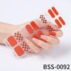 Gel Manicure Stickers Semi-cured Gel Nail Stickers Nail Polish Glue Manicure Stickers