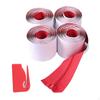 4 Pieces Dust Barrier Zipper Wall Heavy Duty 7ft X 3in Red Door Zip Accessories